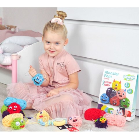 WOOPIE ART&FUN Zestaw Kreatywny Zrób Potworka Monster Pom WOOPIE ART&FUN Zestaw Kreatywny Zrób Potworka Monster Pom