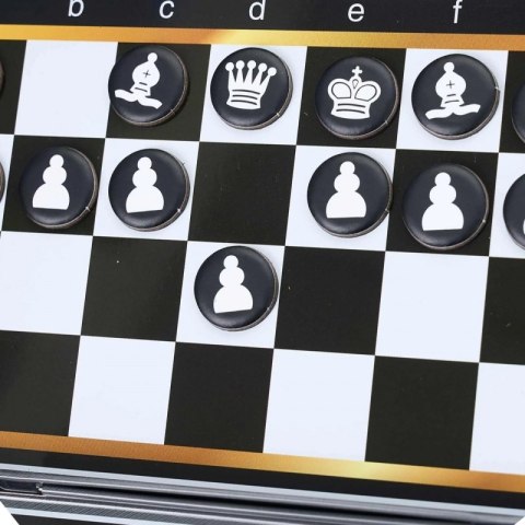 WOOPIE IQ Gra Szachy Warcaby Magnetyczne 2w1 Podróżna Kieszonkowa WOOPIE IQ Gra Szachy Warcaby Magnetyczne 2w1 Podróżna Kieszonkowa