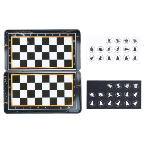 WOOPIE IQ Gra Szachy Warcaby Magnetyczne 2w1 Podróżna Kieszonkowa WOOPIE IQ Gra Szachy Warcaby Magnetyczne 2w1 Podróżna Kieszonkowa