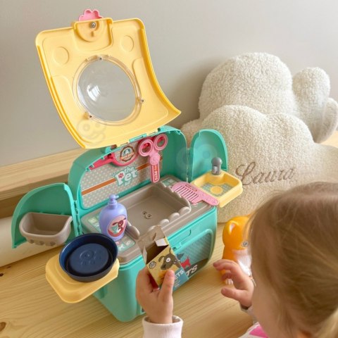 WOOPIE Kotek Przenośny Salon Piękności 2w1 w Plecaku Transporter WOOPIE Kotek Przenośny Salon Piękności 2w1 w Plecaku Transporter