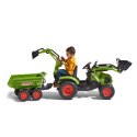 FALK Traktor CLAAS na Pedały z Przyczepą, Łyżką i Spychaczem od 3 Lat FALK Traktor CLAAS na Pedały z Przyczepą, Łyżką i Spychaczem od 3 Lat