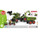 FALK Traktor CLAAS na Pedały z Przyczepą, Łyżką i Spychaczem od 3 Lat FALK Traktor CLAAS na Pedały z Przyczepą, Łyżką i Spychaczem od 3 Lat