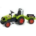 FALK Traktor na Pedały Claas Duży z Przyczepką od 3 lat FALK Traktor na Pedały Claas Duży z Przyczepką od 3 lat