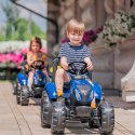 FALK Traktor na Pedały New Holland Duży z Przyczepką od 3 lat FALK Traktor na Pedały New Holland Duży z Przyczepką od 3 lat