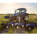 FALK Traktor na Pedały New Holland Duży z Przyczepką od 3 lat FALK Traktor na Pedały New Holland Duży z Przyczepką od 3 lat
