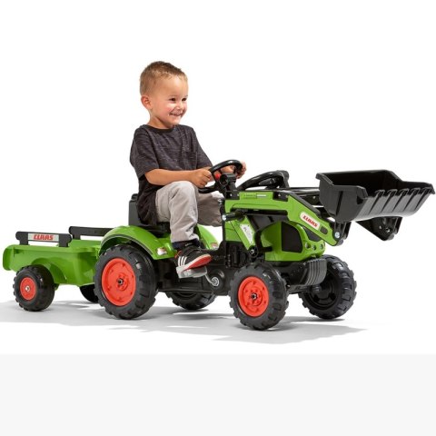 Falk Traktor Claas z Przyczepą i Łyżką na pedały Falk Traktor Claas z Przyczepą i Łyżką na pedały