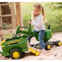 Rolly Toys RollyDigger John Deere Koparka samobieżna Jeździk - Zielony Rolly Toys RollyDigger John Deere Koparka samobieżna Jeździk - Zielony