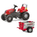 Rolly Toys RollyJunior RT - Traktor na pedały z przyczepą Junior 3-8 lat do 50kg Rolly Toys RollyJunior RT - Traktor na pedały z przyczepą Junior 3-8 lat do 50kg