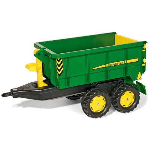 Rolly Toys duża Dwuosiowa Przyczepa John Deere Wywrotka Rolly Toys duża Dwuosiowa Przyczepa John Deere Wywrotka