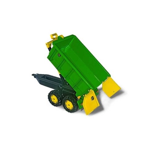 Rolly Toys duża Dwuosiowa Przyczepa John Deere Wywrotka Rolly Toys duża Dwuosiowa Przyczepa John Deere Wywrotka