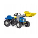 Rolly Toys rollyKid-X New Holland rollyKid Traktor z łyżką i przyczepką Niebieski Rolly Toys rollyKid-X New Holland rollyKid Traktor z łyżką i przyczepką Niebieski