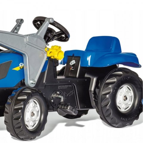 Rolly Toys rollyKid-X New Holland rollyKid Traktor z łyżką i przyczepką Niebieski Rolly Toys rollyKid-X New Holland rollyKid Traktor z łyżką i przyczepką Niebieski