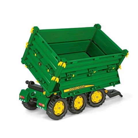 Rolly Toys rollyMulti Trailer - Przyczepa Wywrotka Rolly Multi John Deere 3 osiowa Rolly Toys rollyMulti Trailer - Przyczepa Wywrotka Rolly Multi John Deere 3 osiowa