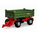 Rolly Toys rollyTrailer Przyczepa Rolly Multi dwuosiowa zielona Rolly Toys rollyTrailer Przyczepa Rolly Multi dwuosiowa zielona