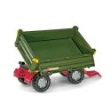 Rolly Toys rollyTrailer Przyczepa Rolly Multi dwuosiowa zielona Rolly Toys rollyTrailer Przyczepa Rolly Multi dwuosiowa zielona
