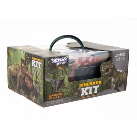 WOOPIE Zestaw Figurki Dinozaury 16 el. + Mata + Kuferek WOOPIE Zestaw Figurki Dinozaury 16 el. + Mata + Kuferek