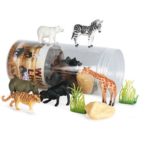WOOPIE Zestaw Figurki Dzikie Zwierzęta 16 szt. WOOPIE Zestaw Figurki Dzikie Zwierzęta 16 szt.