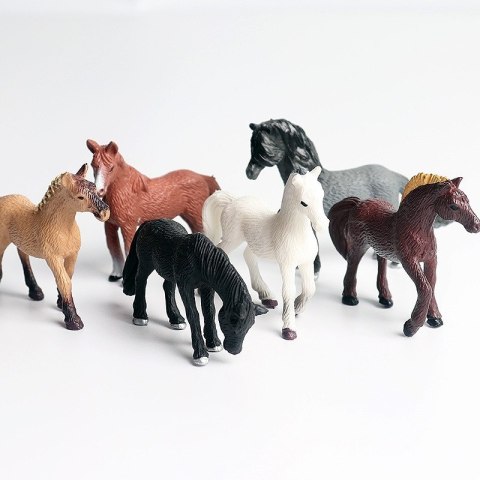 WOOPIE Zestaw Figurki Konie 16 szt. WOOPIE Zestaw Figurki Konie 16 szt.