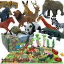 WOOPIE Zestaw Figurki Safari + Mata 24 el. WOOPIE Zestaw Figurki Safari + Mata 24 el.