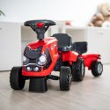 FALK Jeździk Traktorek Baby Case IH Ride-On Czerwony z Przyczepką + akc. od 12 miesięcy FALK Jeździk Traktorek Baby Case IH Ride-On Czerwony z Przyczepką + akc. od 12 miesięcy