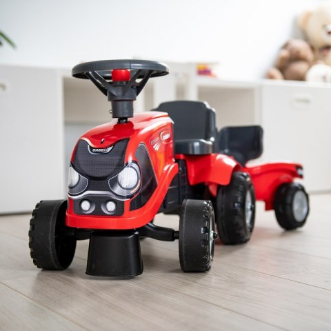 FALK Jeździk Traktorek Baby Case IH Ride-On Czerwony z Przyczepką + akc. od 12 miesięcy FALK Jeździk Traktorek Baby Case IH Ride-On Czerwony z Przyczepką + akc. od 12 miesięcy