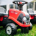 FALK Jeździk Traktorek Baby Case IH Ride-On Czerwony z Przyczepką + akc. od 12 miesięcy FALK Jeździk Traktorek Baby Case IH Ride-On Czerwony z Przyczepką + akc. od 12 miesięcy