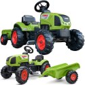 FALK Traktor Claas Zielony na Pedały z Przyczepą + Klakson od 2 Lat. FALK Traktor Claas Zielony na Pedały z Przyczepą + Klakson od 2 Lat.