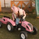 FALK Traktor Country Star Różowy na Pedały + Przyczepka i Klakson od 2 Lat. FALK Traktor Country Star Różowy na Pedały + Przyczepka i Klakson od 2 Lat.