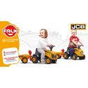 FALK Traktorek JCB Pomarańćzowy z Przyczepką od 1 roku FALK Traktorek JCB Pomarańćzowy z Przyczepką od 1 roku