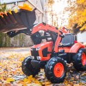 FALK Traktorek Kubota Pomarańczowy z Przyczepką od 3 Lat FALK Traktorek Kubota Pomarańczowy z Przyczepką od 3 Lat