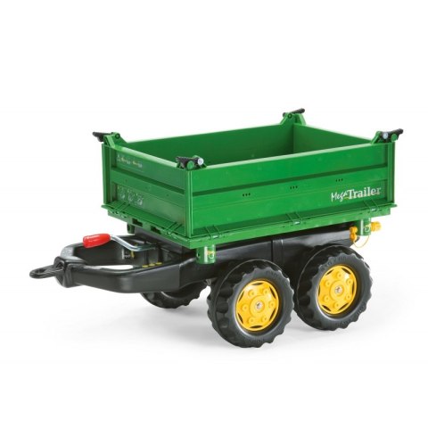 Rolly Toys Przyczepa wywrotka RollyMega Trailer Zielona Rolly Toys Przyczepa wywrotka RollyMega Trailer Zielona