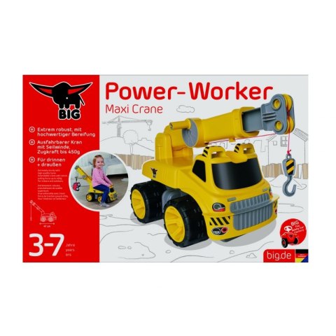 BIG Jeździk Dźwig Maxi Crane BIG Jeździk Dźwig Maxi Crane