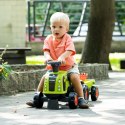 FALK Jeździk Claas 470 Arion Zielony z Przyczepką + Zestaw do piasku FALK Jeździk Claas 470 Arion Zielony z Przyczepką + Zestaw do piasku