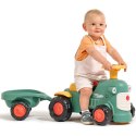 FALK Traktorek Baby Maurice Zielony Vintage z Przyczepką od 1 roku FALK Traktorek Baby Maurice Zielony Vintage z Przyczepką od 1 roku