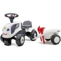 FALK Traktorek Baby Valtra Biały z Przyczepką + akc. od 1 roku FALK Traktorek Baby Valtra Biały z Przyczepką + akc. od 1 roku