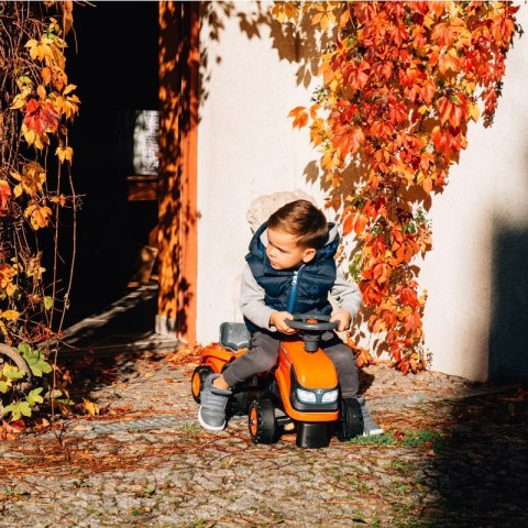 FALK Traktorek Kubota Pomarańczowy z Przyczepką + akc. od 1 roku FALK Traktorek Kubota Pomarańczowy z Przyczepką + akc. od 1 roku