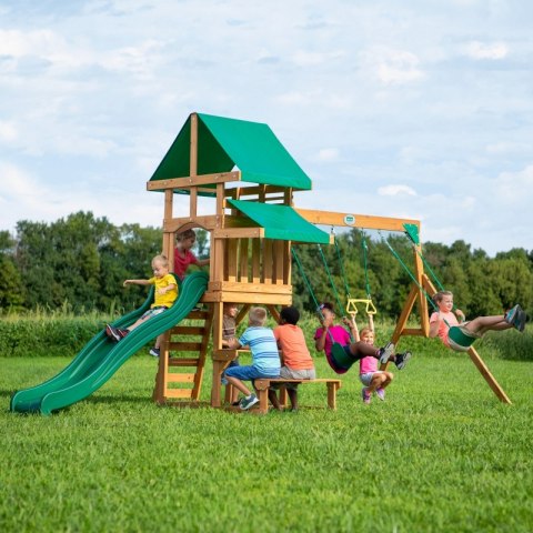 Backyard Discovery Belmont Drewniany Plac Zabaw 6w1 Backyard Discovery Belmont Drewniany Plac Zabaw 6w1