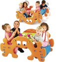 FEBER 2w1 Duży Stolik Piknikowy - Bujak Huśtawka Ghost FEBER 2w1 Duży Stolik Piknikowy - Bujak Huśtawka Ghost