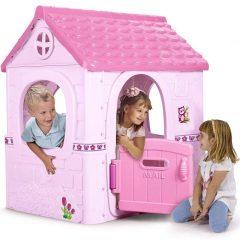 FEBER Domek Ogrodowy Dla Dzieci Różowy Fantasy FEBER Domek Ogrodowy Dla Dzieci Różowy Fantasy