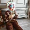 Tooky Toy Gra Zręcznościowa dla Dzieci Drewniana Paletka Rekin + 2 Rybki na Rzep do Łapania Tooky Toy Gra Zręcznościowa dla Dzieci Drewniana Paletka Rekin + 2 Rybki na Rzep do Łapania