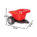 WOOPIE Przyczepka ACTIVE TRAILER Czerwona 35 kg WOOPIE Przyczepka ACTIVE TRAILER Czerwona 35 kg
