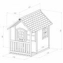 AXI Drewniany Domek z Oknami Alex Playhouse 178 cm AXI Drewniany Domek z Oknami Alex Playhouse 178 cm