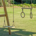 AXI Mitch play tower - Duży Plac Zabaw Drewniany Zjeżdżalnia Hustawki Ścianka Wspinaczkowa + Wieża AXI Mitch play tower - Duży Plac Zabaw Drewniany Zjeżdżalnia Hustawki Ścianka Wspinaczkowa + Wieża