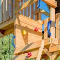 AXI Mitch play tower - Duży Plac Zabaw Drewniany Zjeżdżalnia Hustawki Ścianka Wspinaczkowa + Wieża AXI Mitch play tower - Duży Plac Zabaw Drewniany Zjeżdżalnia Hustawki Ścianka Wspinaczkowa + Wieża
