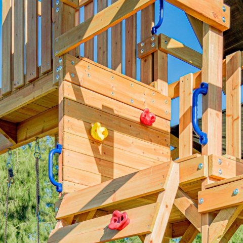 AXI Mitch play tower - Duży Plac Zabaw Drewniany Zjeżdżalnia Hustawki Ścianka Wspinaczkowa + Wieża AXI Mitch play tower - Duży Plac Zabaw Drewniany Zjeżdżalnia Hustawki Ścianka Wspinaczkowa + Wieża