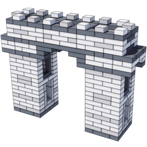 CLASSIC WORLD EDU Mega Klocki Konstrukcyjne Cegiełki EVA Miękkie do Budowania 90 el. CLASSIC WORLD EDU Mega Klocki Konstrukcyjne Cegiełki EVA Miękkie do Budowania 90 el.
