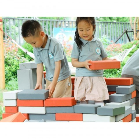 CLASSIC WORLD EDU Mega Klocki Konstrukcyjne Cegiełki EVA Miękkie do Budowania CLASSIC WORLD EDU Mega Klocki Konstrukcyjne Cegiełki EVA Miękkie do Budowania