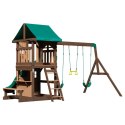 Drewniany Plac Zabaw Lakewood Huśtawki Zjeżdżalnia Domek Backyard Drewniany Plac Zabaw Lakewood Huśtawki Zjeżdżalnia Domek Backyard