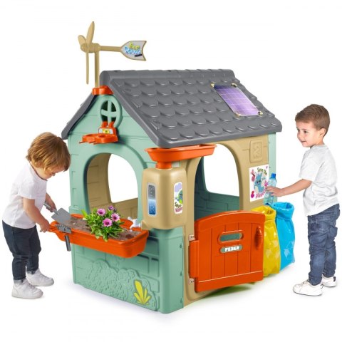 FEBER Domek ogrodowy Recycle Eco Segregacja Odpadów Zielona Energia FEBER Domek ogrodowy Recycle Eco Segregacja Odpadów Zielona Energia