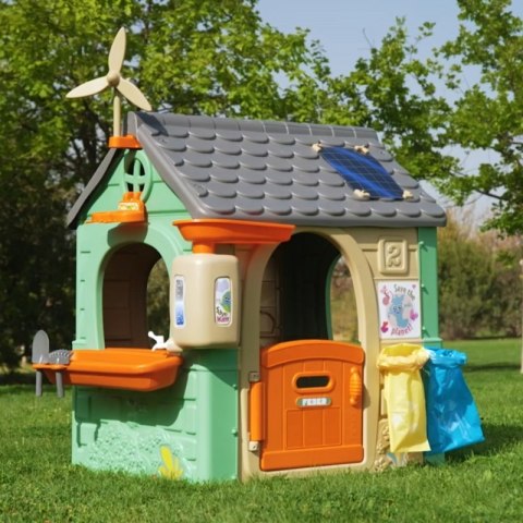 FEBER Domek ogrodowy Recycle Eco Segregacja Odpadów Zielona Energia FEBER Domek ogrodowy Recycle Eco Segregacja Odpadów Zielona Energia